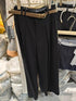 High Quality Pleated Formal Trousers With Belt